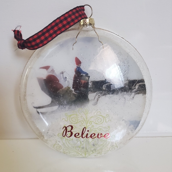 Other - Adorable Christmas Ornament "believe"